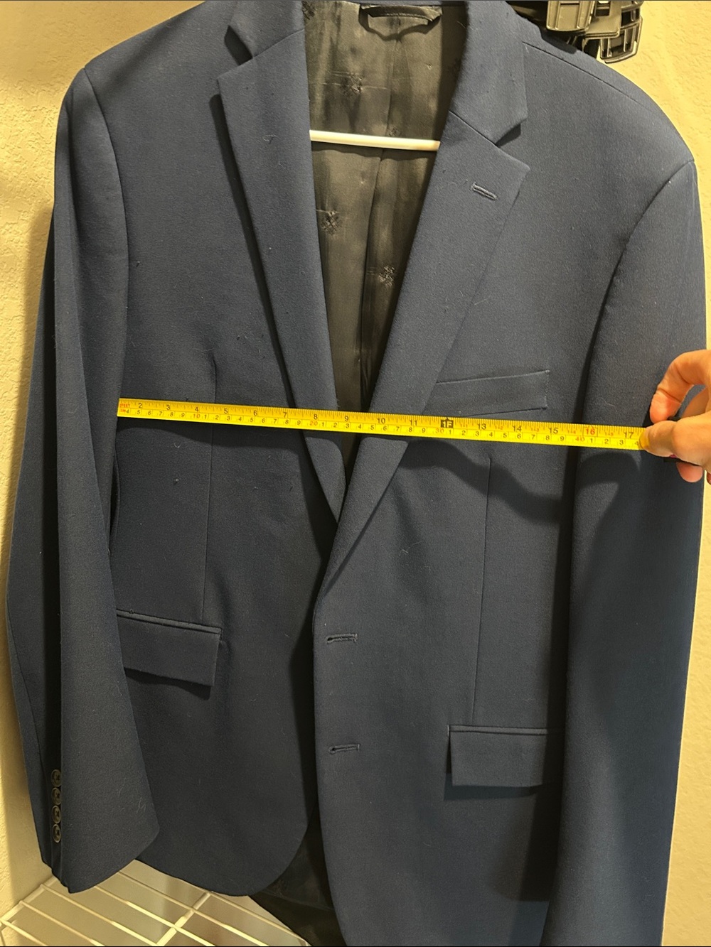 Ryan Seacrest Distinction Navy Sport Coat